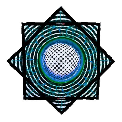 045.Hellraiser Spiral Flowstar 26" (UV-Reactive)