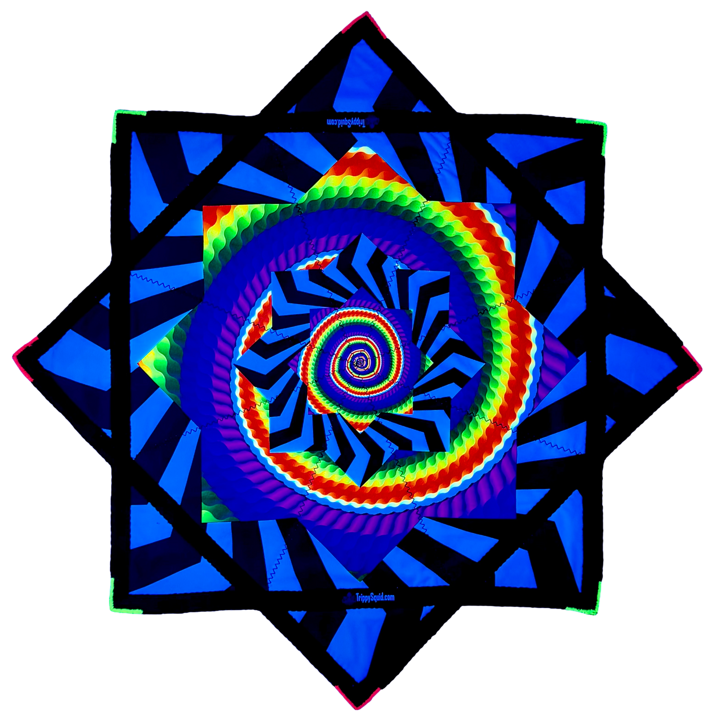 068.Inversion Rainbow Flowstar 26" (UV-Reactive)