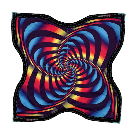 N.002 - Fire & Ice Ninja Flowstar (4 Point, Non-UV)