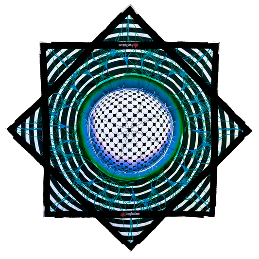 045.Hellraiser Spiral Flowstar 26" (UV-Reactive)