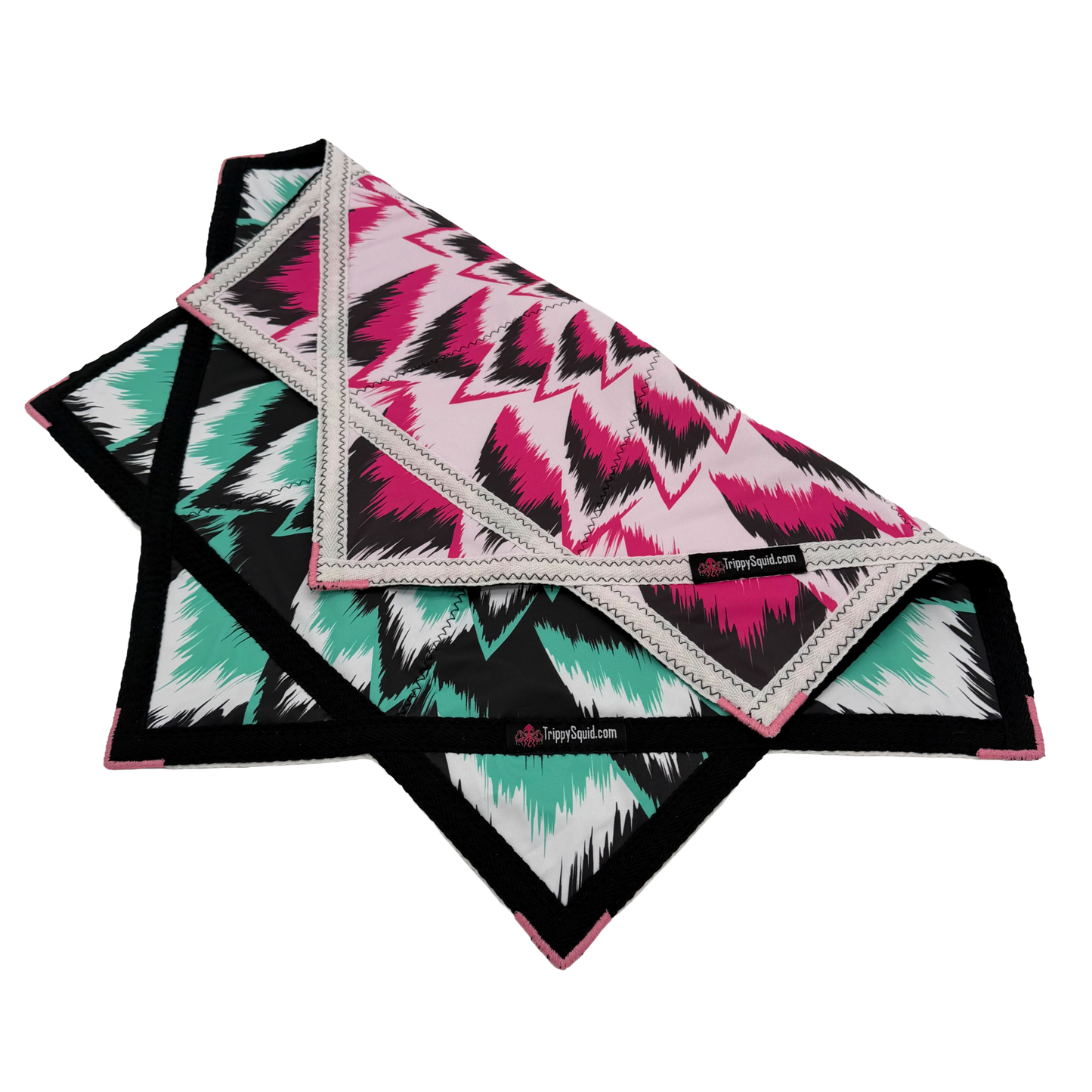 059.Teal & Pink Flower Flowstar 26"(Non-UV)