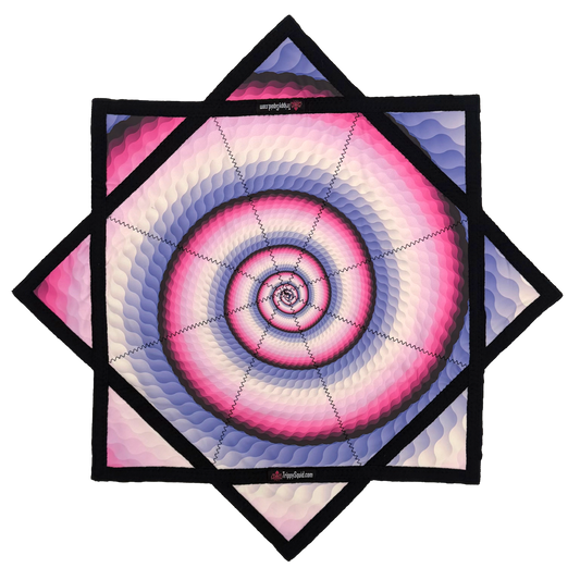 058.Mini - Grape Soda Spiral Flowstar 24" (Non-UV)