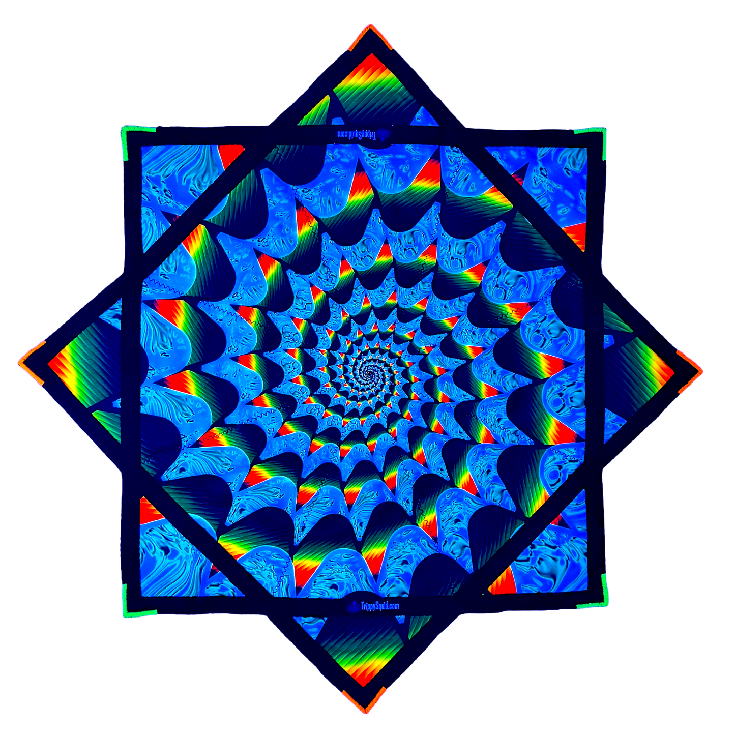 Mini.066 - Jamaican Me Dizzy Flowstar 24" (UV-Reactive)