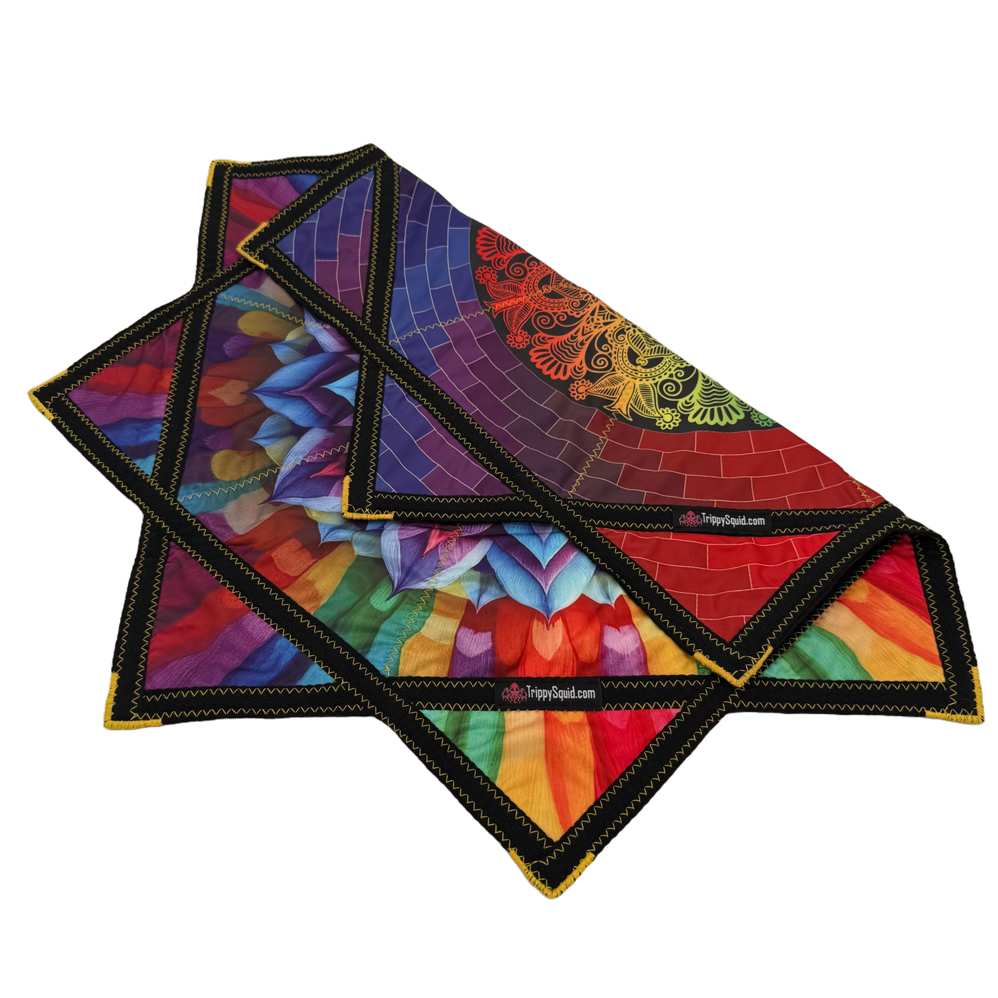 *OLD MATERIAL*017.Mini - Rainbow Flower (Non-UV) 24"