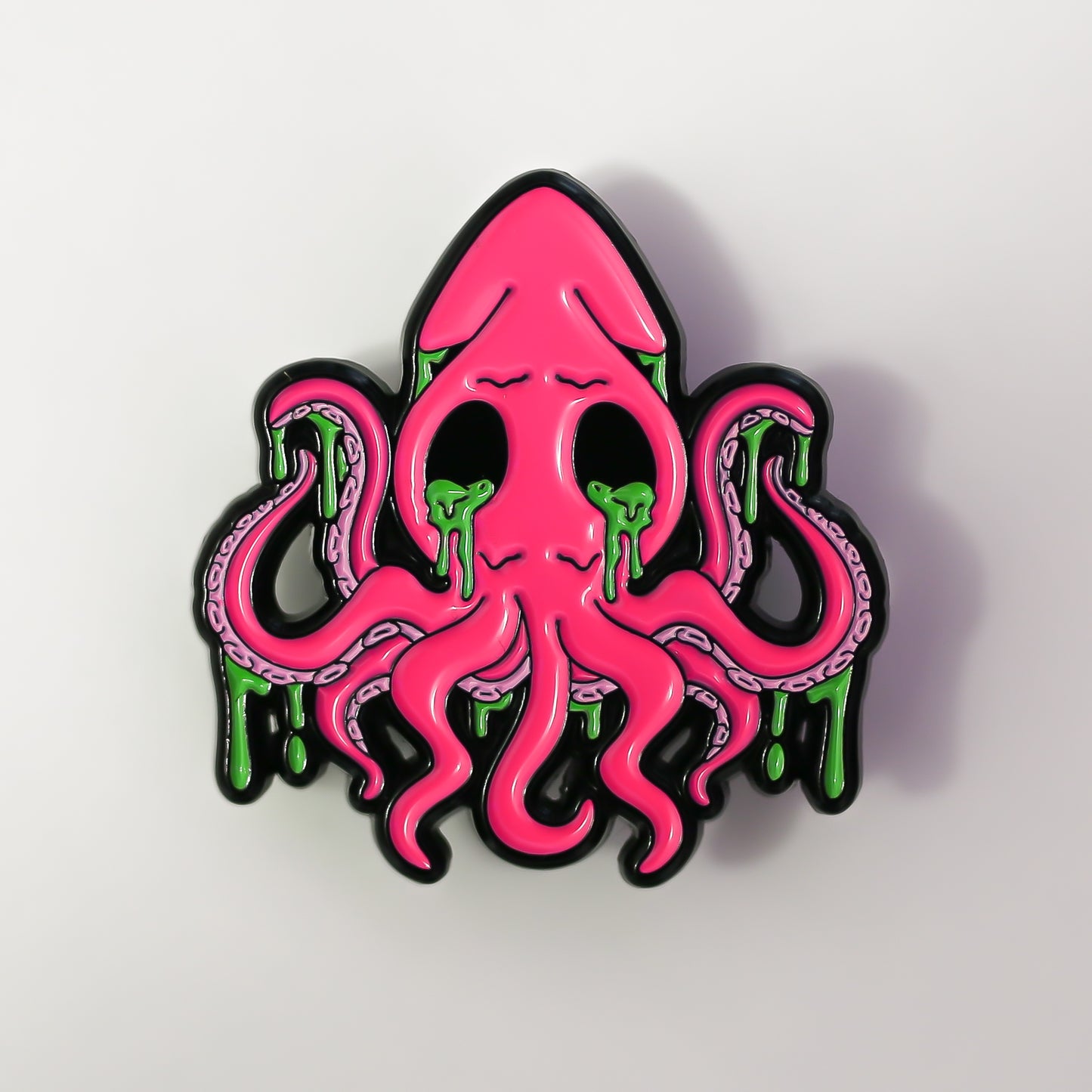 Trippy Squid Hat Pin