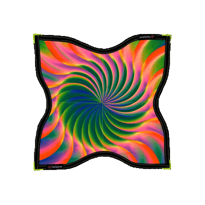N.001 - UV Portal Trippy Ninja Flowstar (4 Point, UV-Reactive)
