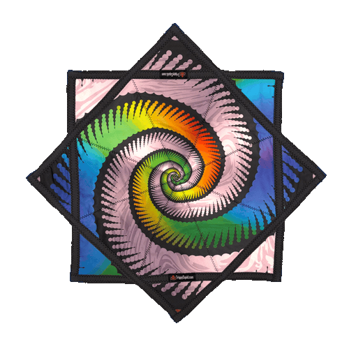 043.Chromatic Rainbow Flowstar 26"(Non-UV)