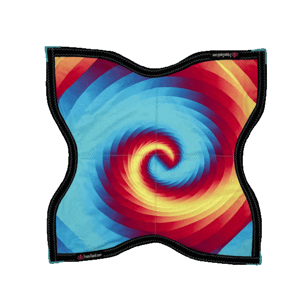 N.002 - Fire & Ice Ninja Flowstar (4 Point, Non-UV)