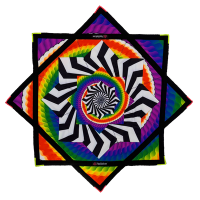 Kraken.068 - Inversion Rainbow Flowstar 48" (UV-Reactive)