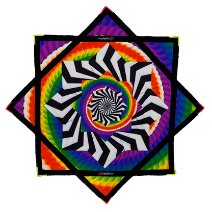 068.Inversion Rainbow Flowstar 26" (UV-Reactive)