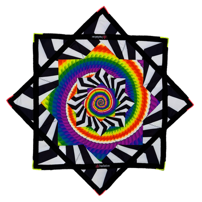 068.Inversion Rainbow Flowstar 26" (UV-Reactive)