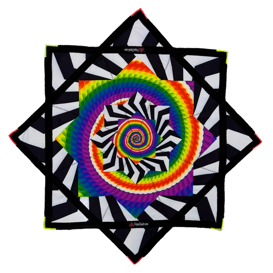 068.Inversion Rainbow Flowstar 26" (UV-Reactive)