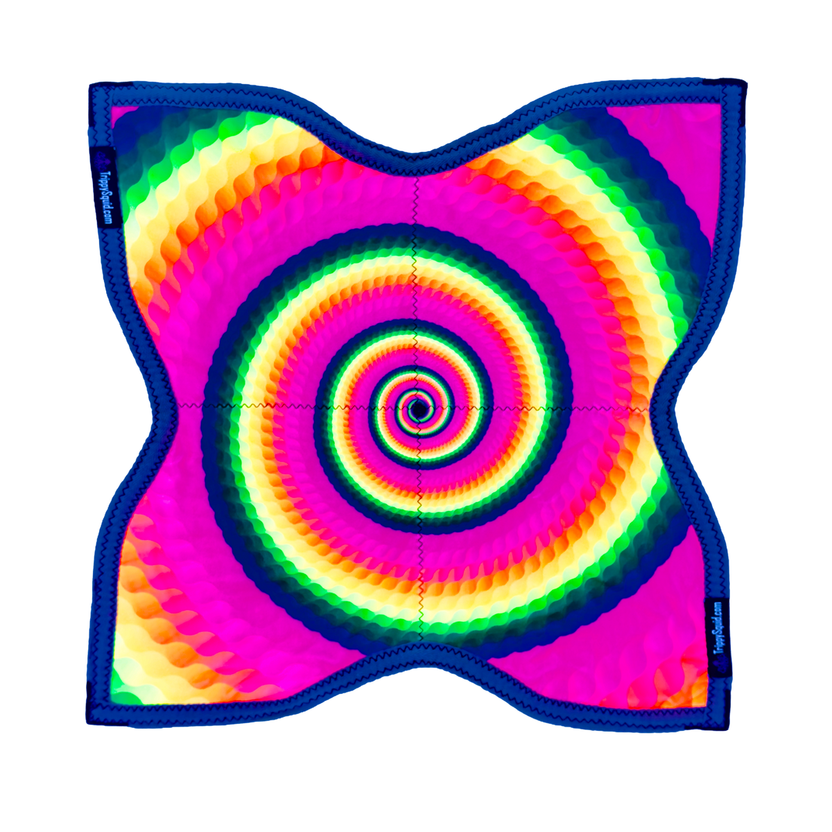 N.003 - Rainbow Road Ninja Flowstar 26" (UV-Reactive)