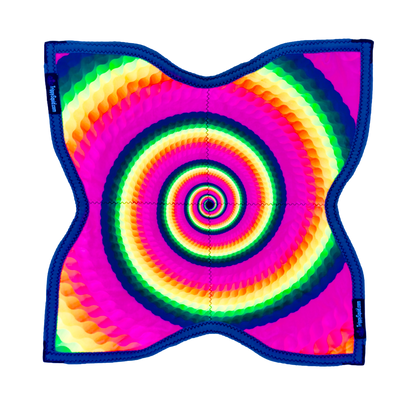 N.003 - Rainbow Road Ninja Flowstar 26" (UV-Reactive)