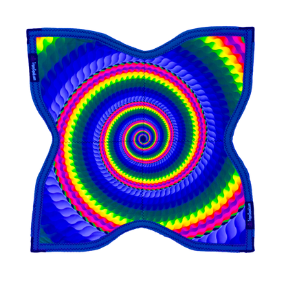 N.003 - Rainbow Road Ninja Flowstar 26" (UV-Reactive)