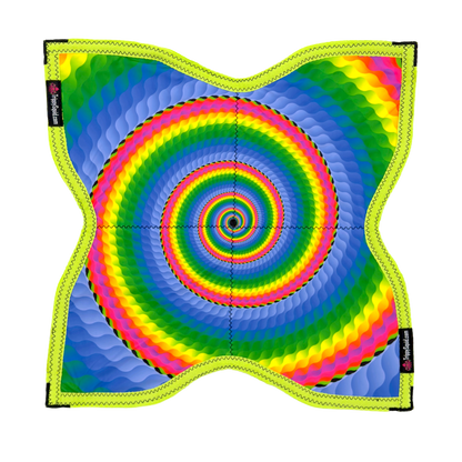N.003 - Rainbow Road Ninja Flowstar 26" (UV-Reactive)