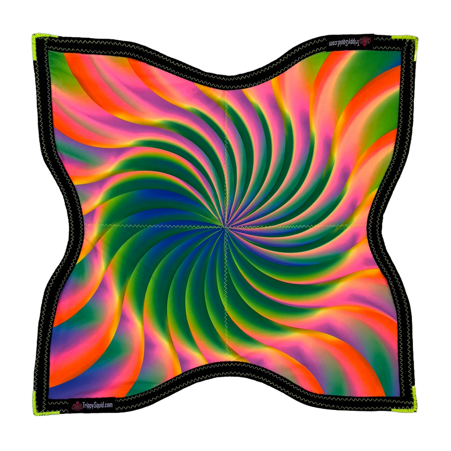 N.001 - UV Portal Trippy Ninja Flowstar (4 Point, UV-Reactive)