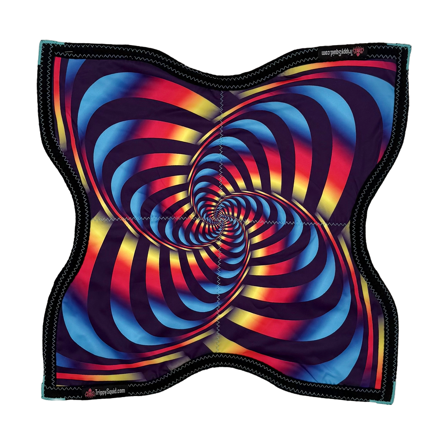 N.002 - Fire & Ice Ninja Flowstar (4 Point, Non-UV)