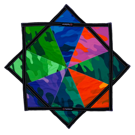 *OLD MATERIAL DISCOUNT* 031 - Camo Patch Flowstar (UV-Reactive) 26"