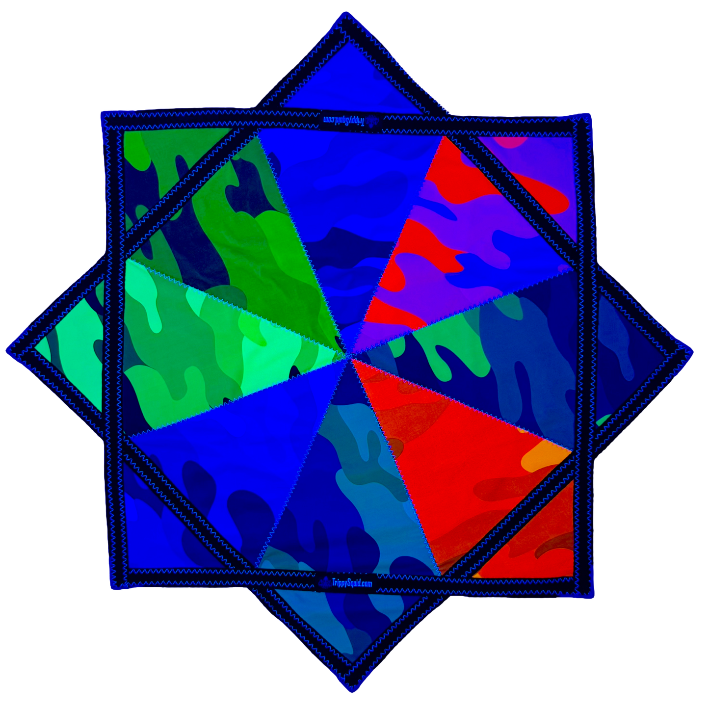 *OLD MATERIAL DISCOUNT* 031.mini - Camo Patch Flowstar (UV-Reactive) 24"