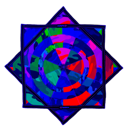 *OLD MATERIAL DISCOUNT* 031.mini - Camo Patch Flowstar (UV-Reactive) 24"