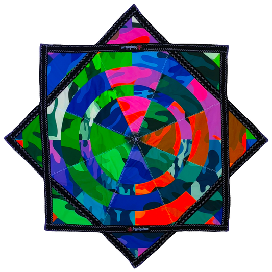 *OLD MATERIAL DISCOUNT* 031 - Camo Patch Flowstar (UV-Reactive) 26"