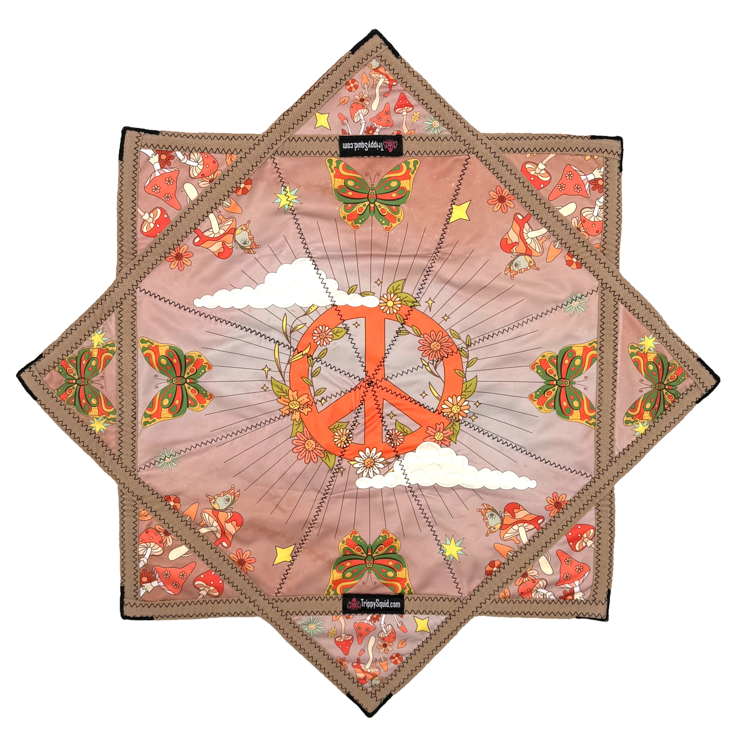 038.Peace In Bloom Flowstar 26" (Non-UV)