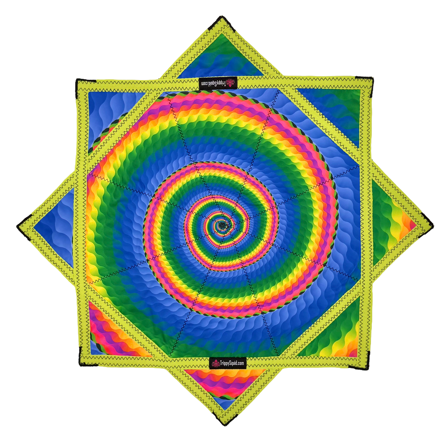 039.Mini - Rainbow Road Flowstar 24" (UV-Reactive)