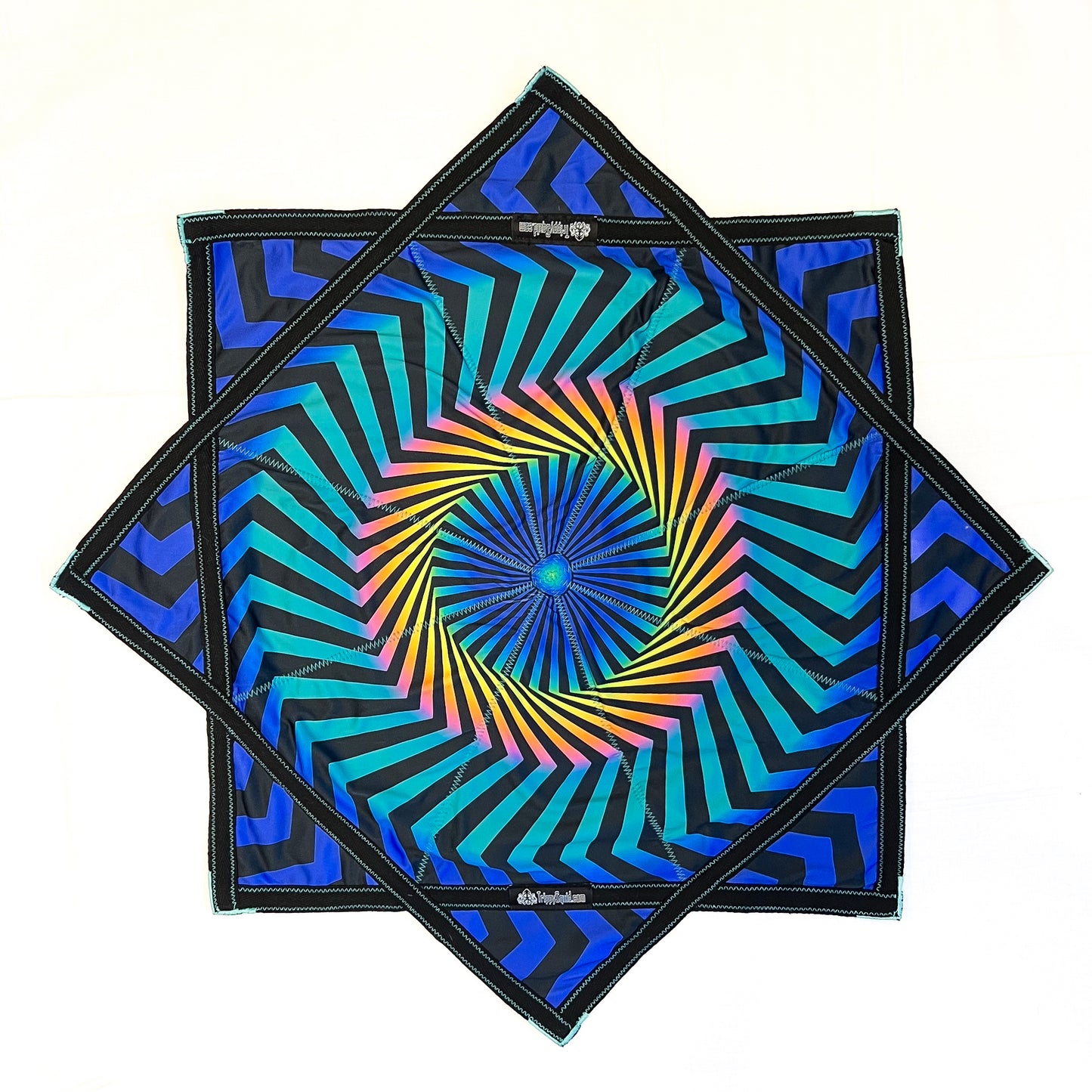 *MINI* Geometric Spiral FlowStar UV REACTIVE (2 Sided)