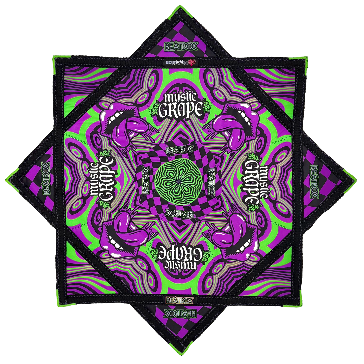 Mini - Beatbox X Trippy Squid Flowstar Collab 24" (UV-Reactive)