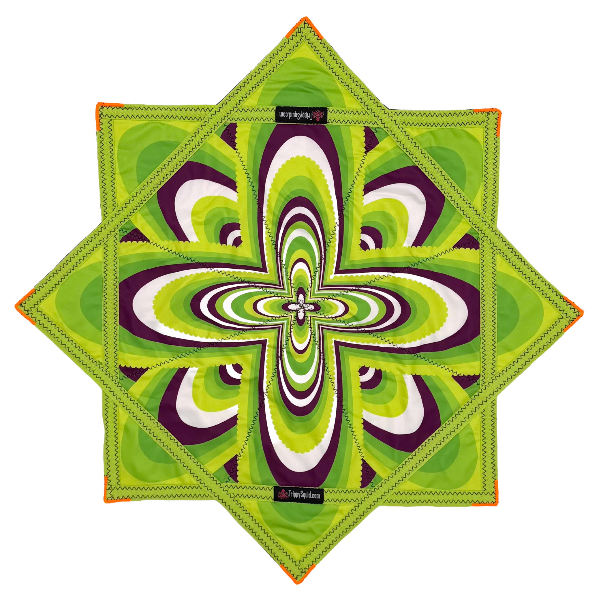 044.Groovy Grape Flowstar(Non-UV)26” – Trippy Squid Raver