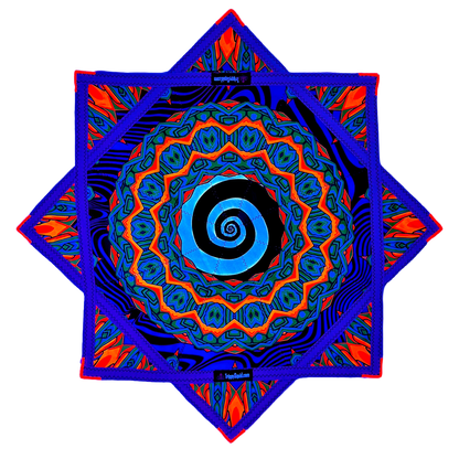 046.Hypno Pumpkin Flowstar 26" (UV-Reactive)