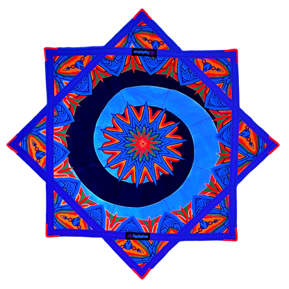 046.Hypno Pumpkin Flowstar 26" (UV-Reactive)