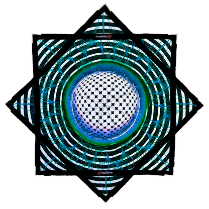 045.Hellraiser Spiral Flowstar 26" (UV-Reactive)