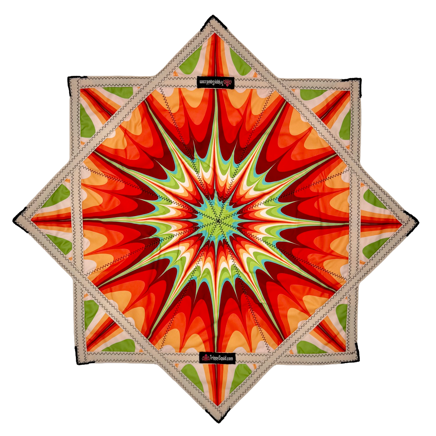 048.Hippie Tie Dye Flowstar (Non-UV) 26"