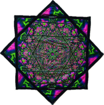 Sacred Geometry V2.0 Flow Star (UV REACTIVE + 2x Sided)