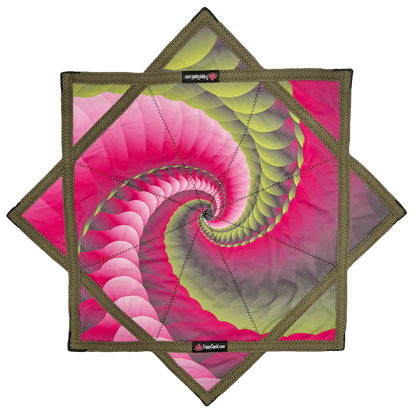 051.Mini - Dragon Scales Flowstar 24" (Non-UV)