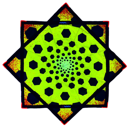 inkling.054 - Flintstone Flowmies Flowstar 14" (UV-Reactive)