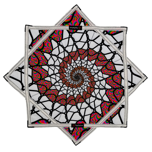 055.Dreamweaver Spiral Flowstar 26" (Uv-Reactive)
