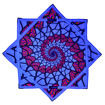 inkling.055 - Dreamweaver Spiral Flowstar 14" (Uv-Reactive)