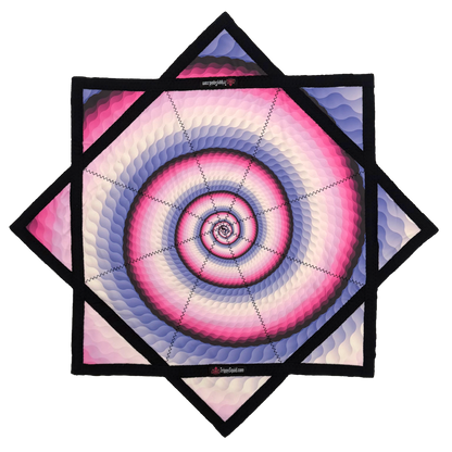 058.Mini - Grape Soda Spiral Flowstar 24" (Non-UV)