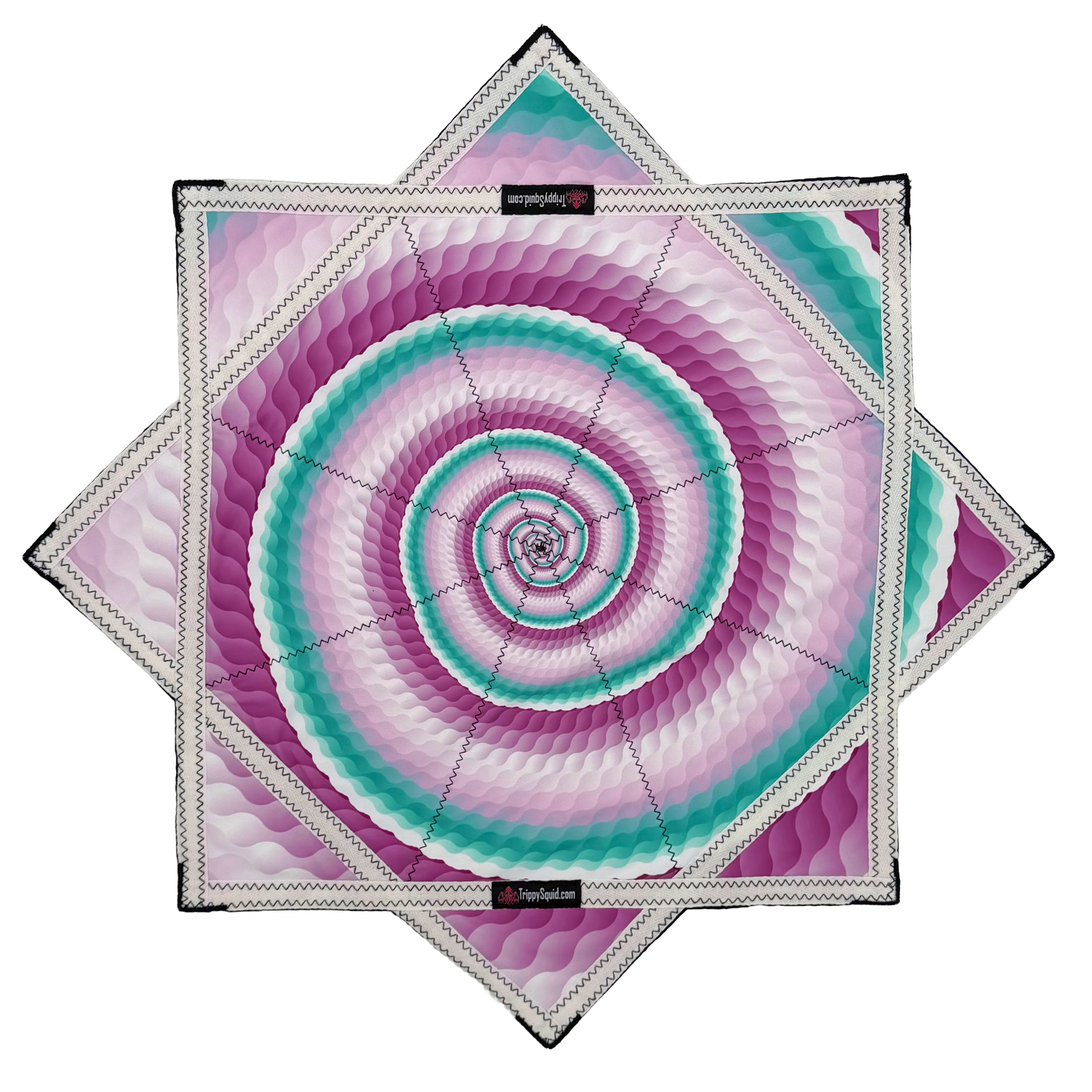 058.Mini - Grape Soda Spiral Flowstar 24" (Non-UV)