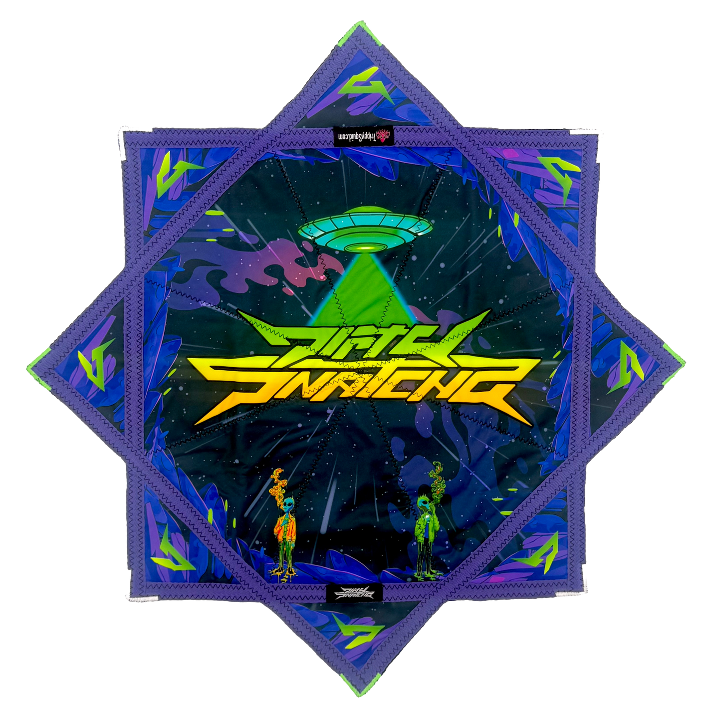 *Pre-Order* Dirtysnatcha X Trippy Squid Collab Flowstar (UV-Reactive)
