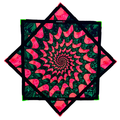 063.Mini - Evil Cosmo & Wanda Flowstar 24" (UV-Reactive)
