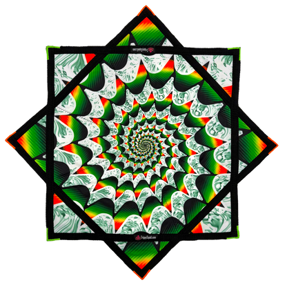 Mini.066 - Jamaican Me Dizzy Flowstar 24" (UV-Reactive)