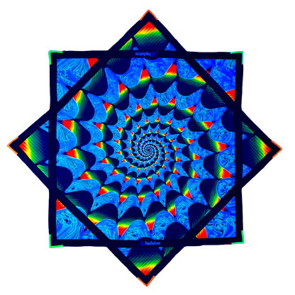 Mini.066 - Jamaican Me Dizzy Flowstar 24" (UV-Reactive)