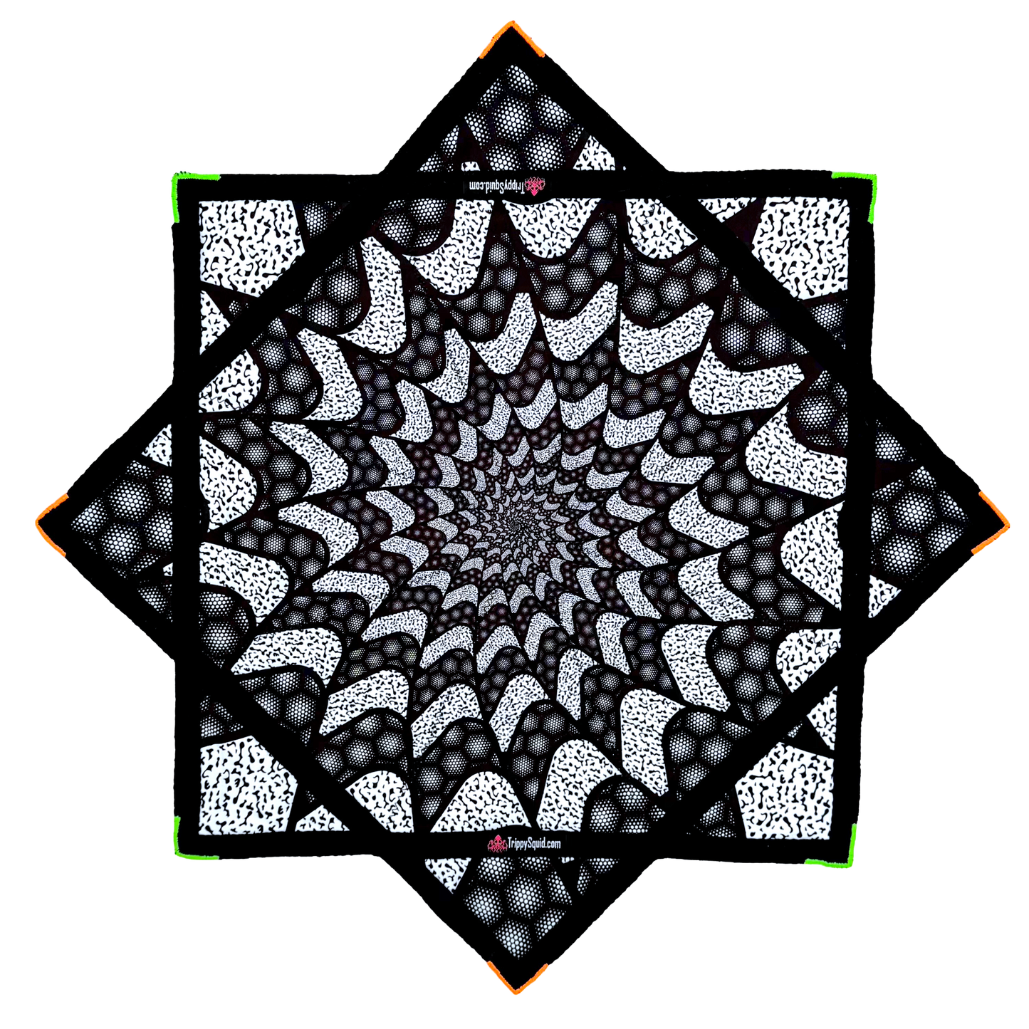Mini.066 - Jamaican Me Dizzy Flowstar 24" (UV-Reactive)