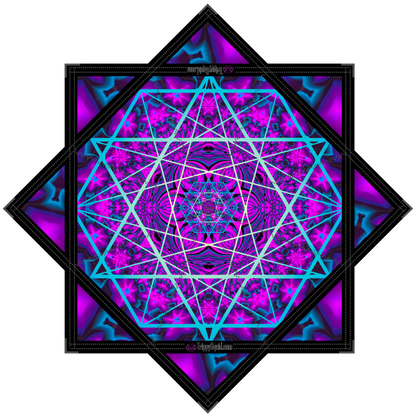 Sacred Geometry V2.0 Flow Star (UV REACTIVE + 2x Sided)