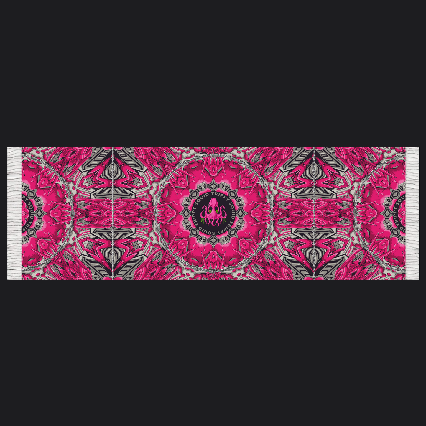 Trippy Squid Pink Pashmina (Matches Flowstar)