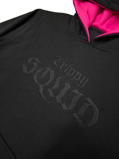 Trippy Squid Heavyweight Stealth Hoodie